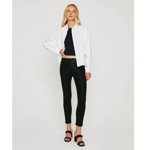 ADRIANO GOLDSCHMIED black Farrah skinny ankle jean